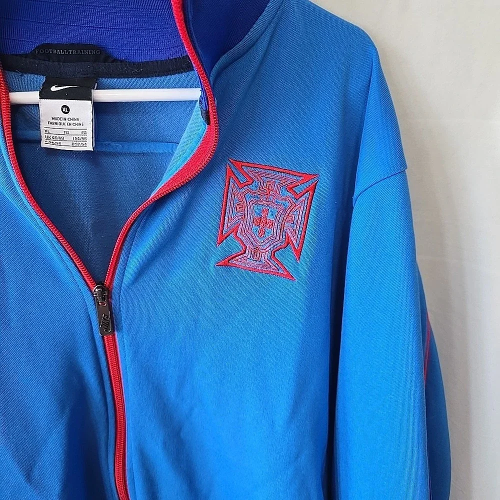 Nike Portugal 2010 Football Soccer Full-zip Training Jacket 377356-411 Size‎ XL